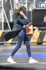 MIRANDA KERR at a Heliport in New York 05/04/2017