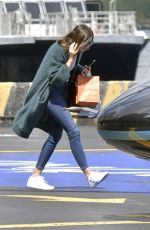 MIRANDA KERR at a Heliport in New York 05/04/2017