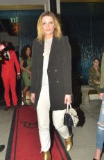 MISCHA BARTON Out for Dinner at Mastros in Los Angeles 04/30/2017