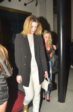 MISCHA BARTON Out for Dinner at Mastros in Los Angeles 04/30/2017