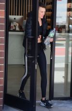 MONTANA COX Leaves a Gym in New York 05/05/2017
