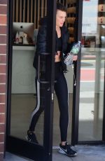 MONTANA COX Leaves a Gym in New York 05/05/2017