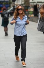 MYLEENE KLASS Leaves Global Radio Studios in London 05/04/2017