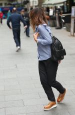 MYLEENE KLASS Leaves Global Radio Studios in London 05/04/2017