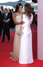 NAOMI CAMPBELL and QUEEN RANIA at Fashion for Relief Charity Gala in Cannes 05/21/2017
