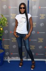 NAOMI CAMPBELL at Fashion for Relief Charity Gala Photocall in Cannes 05/20/2017