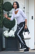 NAOMI CAMPBELL Leaves Epione in Beverly Hills 05/03/2017