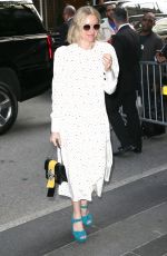 NAOMI WATTS Arrives at Carlyle Hotel in New York 05/01/2017