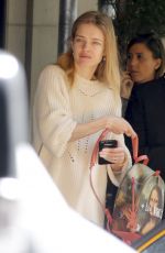 NATALIA VODIANOVA Leaves Carlyle Hotel in New York 05/02/2017