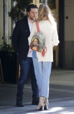NATALIA VODIANOVA Leaves Carlyle Hotel in New York 05/02/2017