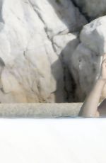 NATALIE PORTMAN in Bikini at Eden Roc Hotel Pool in Cannes 05/14/2017