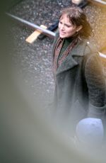 NATALIE PORTMAN in the Setof The DEath and Life of John F. Donovan in London 05/04/2017