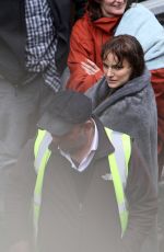 NATALIE PORTMAN in the Setof The DEath and Life of John F. Donovan in London 05/04/2017