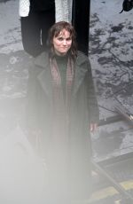 NATALIE PORTMAN in the Setof The DEath and Life of John F. Donovan in London 05/04/2017