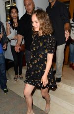 NATALIE PORTMAN Leaves Tetou Restaurant in Cannes 05/16/2017