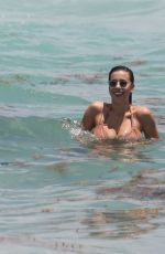 NATASHA OAKLEY and DEVIN BRUGMAN in Bikinis at a Beach in Miami 05/04/2017