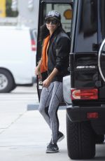 NAYA RIVERA at a Gas Station in Los Angeles 05/15/2017