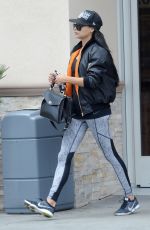 NAYA RIVERA at a Gas Station in Los Angeles 05/15/2017