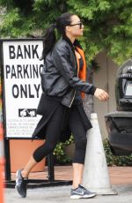 NAYA RIVERA Out and About in Los Feliz 05/09/2017