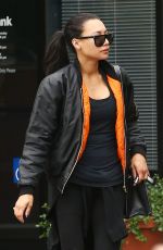 NAYA RIVERA Out and About in Los Feliz 05/09/2017