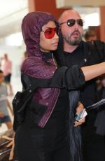 NICKI MINAJ Arrives at Nice Airport 05/24/2017