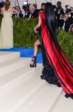 NICKI MINAJ at 2017 MET Gala in New York 05/01/2017