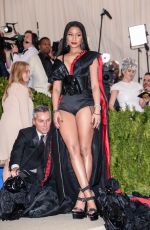 NICKI MINAJ at 2017 MET Gala in New York 05/01/2017