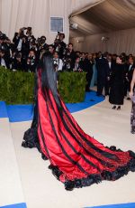 NICKI MINAJ at 2017 MET Gala in New York 05/01/2017