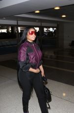 NICKI MINAJ at LAX Airport in Los Angeles 05/23/2017