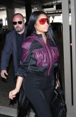 NICKI MINAJ at LAX Airport in Los Angeles 05/23/2017