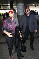 NICKI MINAJ at LAX Airport in Los Angeles 05/23/2017