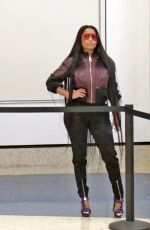 NICKI MINAJ at Los Angeles International Airport 05/23/2017