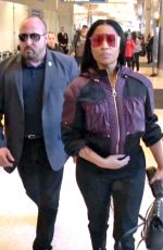 NICKI MINAJ at Los Angeles International Airport 05/23/2017