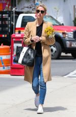 NICKY HILTON Out Buys Flowers in New York 05/08/2017
