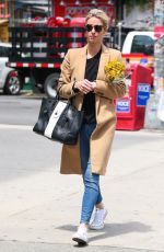 NICKY HILTON Out Buys Flowers in New York 05/08/2017