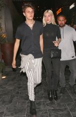 NICOLA PELTZ at Beauty & Essex in Los Angeles 05/30/2017