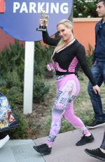 NICOLE COCO AUSTIN Out at Universal Studios in Universal City 05/15/2017