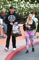 NICOLE COCO AUSTIN Out at Universal Studios in Universal City 05/15/2017