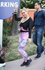 NICOLE COCO AUSTIN Out at Universal Studios in Universal City 05/15/2017