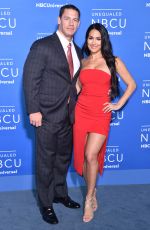 NIKKI BELLA and John Cena at NBC/Universal Upfront in New York 05/15/2017