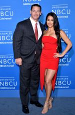 NIKKI BELLA and John Cena at NBC/Universal Upfront in New York 05/15/2017