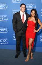 NIKKI BELLA and John Cena at NBC/Universal Upfront in New York 05/15/2017