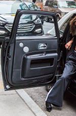 NINA DOBREV on the Set of a Photoshoot for Donna Karan in New York 05/23/2017