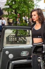 NINA DOBREV on the Set of a Photoshoot for Donna Karan in New York 05/23/2017