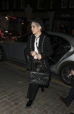 NOOMI RAPACE Leaves Soho House in London 05/24/2017