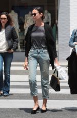 ODETTE ANNABLE Arrives at La Scala in Beverly Hills 05/08/2017