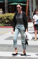 ODETTE ANNABLE Arrives at La Scala in Beverly Hills 05/08/2017