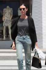 ODETTE ANNABLE Arrives at La Scala in Beverly Hills 05/08/2017