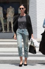 ODETTE ANNABLE Arrives at La Scala in Beverly Hills 05/08/2017