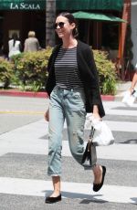 ODETTE ANNABLE Arrives at La Scala in Beverly Hills 05/08/2017